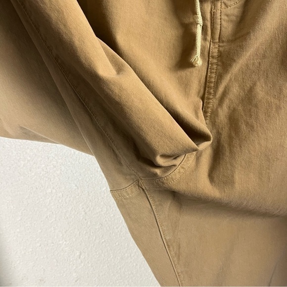 NILI LOTAN Walker Drawstring Pants in Tan - Picture 7 of 10